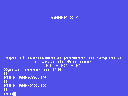 danger x4
